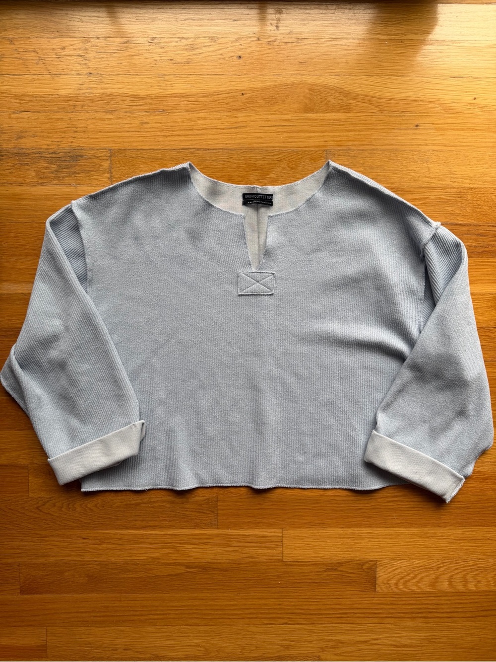 Urban Outfitters Light Slate Blue Knit Sweater - Size Medium